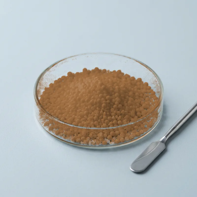 Diammonium Phosphate (DAP) — representative photo: dark brown/grey granules