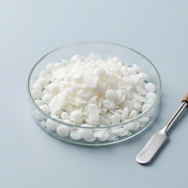 Stearic Acid (Double Pressed) — representative photo: white waxy flake