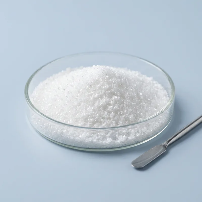 Ibuprofen — representative photo: white crystalline powder