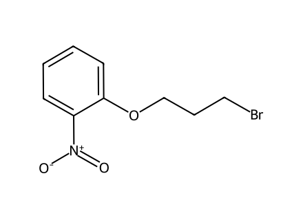 1-(3-Bromopropoxy)-2-nitrobenzene, 90+% molecular structure