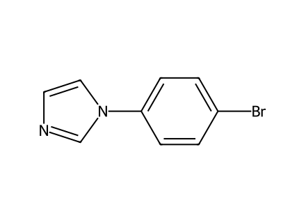 1-(4-Bromophenyl)Imidazole molecular structure