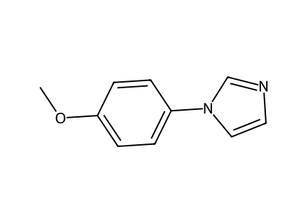 1-(4-Methoxyphenyl)-1H-Imidazole molecular structure