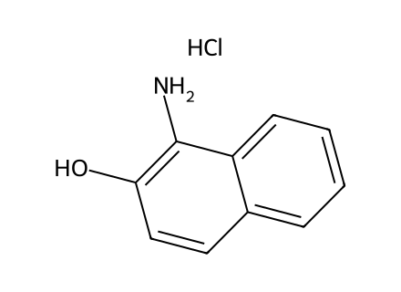 1-Amino-2-naphthol hydrochloride molecular structure
