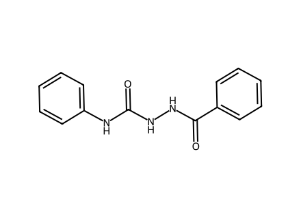 1-Benzoyl-4-phenylsemicarbazide molecular structure