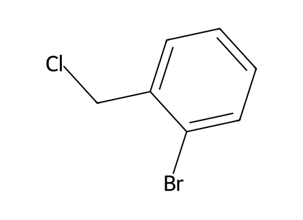 1-Bromo-2-(chloromethyl)benzene molecular structure