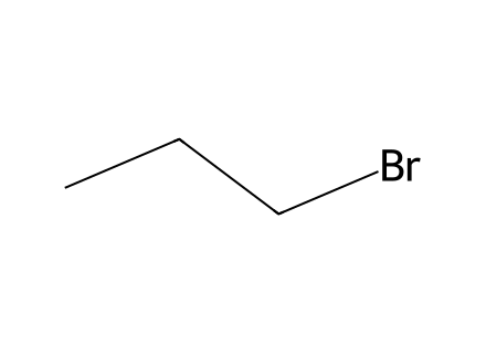 1-Bromopropane molecular structure