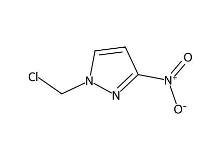 1-(Chloromethyl)-3-nitro-1H-pyrazole molecular structure