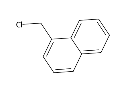 1-chloromethyl-naphthalene molecular structure