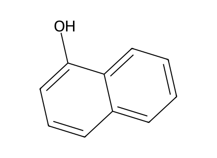 1-Naphthol molecular structure