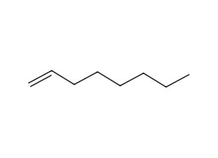 1-octene molecular structure