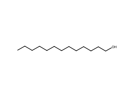 1-Tridecanol molecular structure