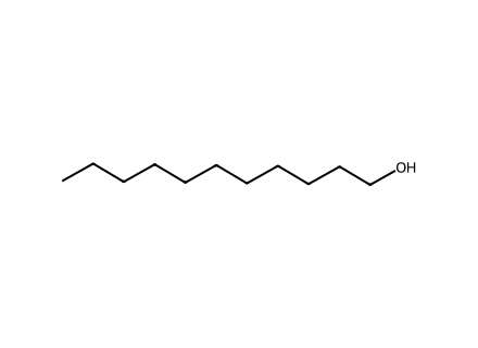 1-Undecanol molecular structure