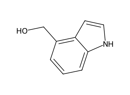 1H-Indol-4-ylmethanol molecular structure