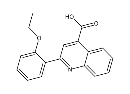 2-(2-Ethoxyphenyl)quinoline-4-carboxylic acid molecular structure