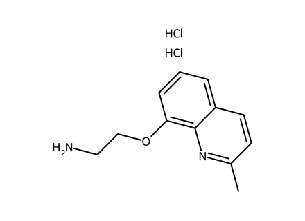 {2-[(2-Methylquinolin-8-yl)oxy]ethyl}amine dihydrochloride molecular structure