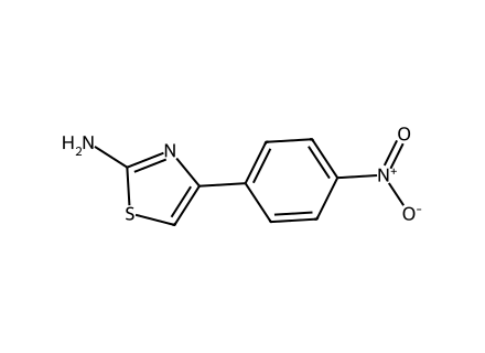 2-Amino-4-(4-Nitrophenyl)Thiazole molecular structure