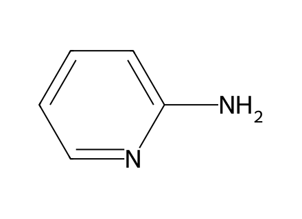 2-Aminopyridine molecular structure