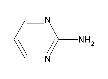 2-aminopyrimidine molecular structure
