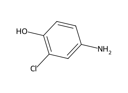 2-Chloro-4-Aminophenol molecular structure