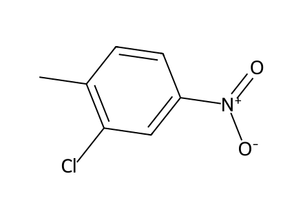 2-Chloro-4-nitrotoluene molecular structure