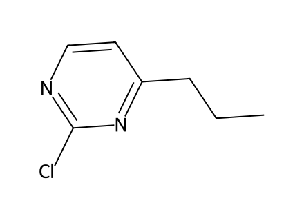 2-Chloro-4-Propylpyrimidine molecular structure