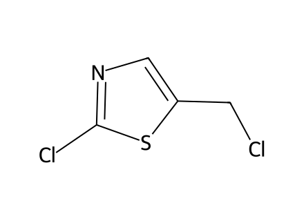 2-Chloro-5-Chloromethylthiazole molecular structure