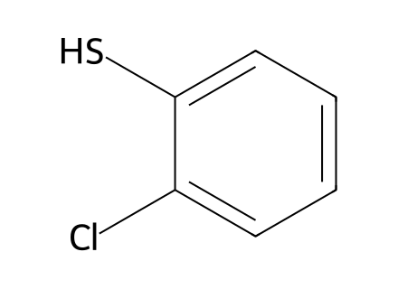 2-chlorobenzenethiol molecular structure