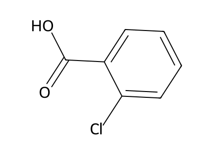 2-Chlorobenzoic Acid molecular structure