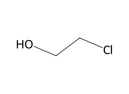 2-Chloroethanol molecular structure