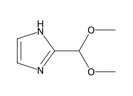 2-(Dimethoxymethyl)-1H-imidazole molecular structure