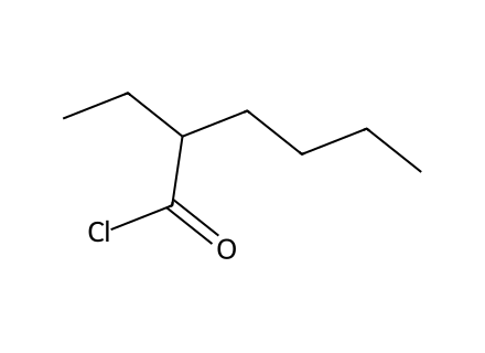 2-Ethylhexanoyl Chloride molecular structure