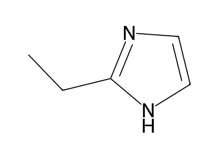 2-ethylimidazole molecular structure