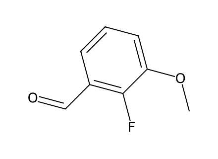 2-Fluoro-3-Methoxybenzaldehyde molecular structure
