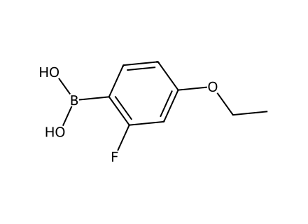 2-Fluoro-4-ethoxyphenylboronic acid molecular structure