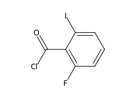 2-Fluoro-6-Iodobenzoyl Chloride molecular structure