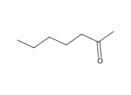 2-heptanone molecular structure