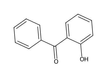 2-hydroxybenzophenone molecular structure