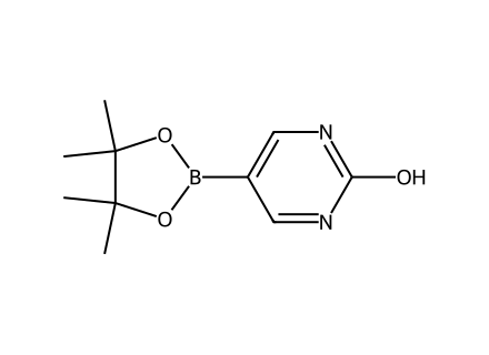 2-Hydroxypyrimidine-5-boronicacid pinacol ester molecular structure