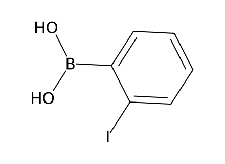2-Iodophenylboronic Acid molecular structure