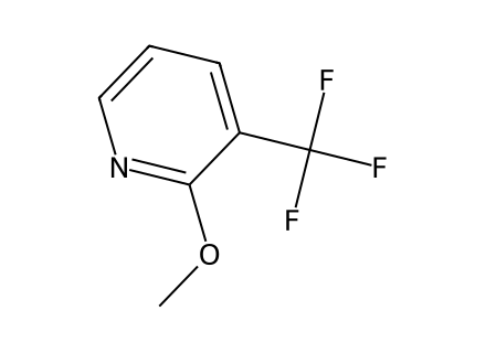 2-Methoxy-3-(trifluoromethyl)pyridine molecular structure