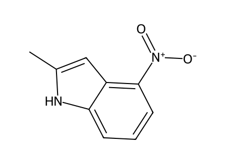 2-Methyl-4-nitroindole molecular structure
