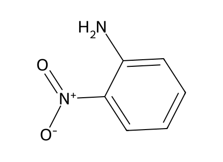 2-Nitroaniline molecular structure