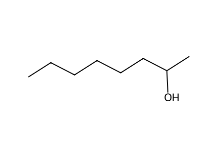 (+/-)-2-Octanol molecular structure