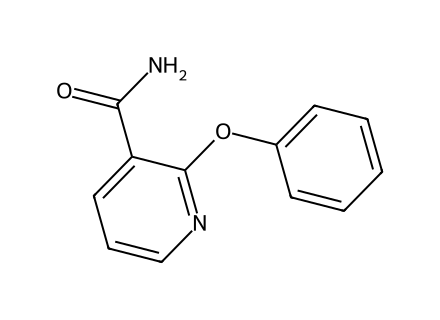 2-Phenoxynicotinamide structural formula