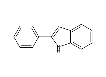 2-Phenylindole molecular structure