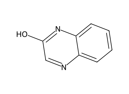 2-quinoxalinol molecular structure