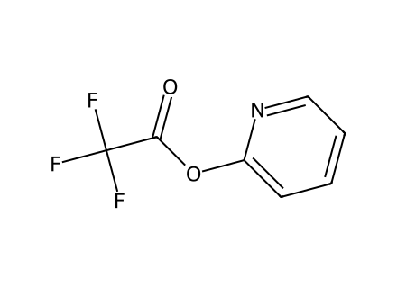 2-(Trifluoroacetoxy)Pyridine molecular structure