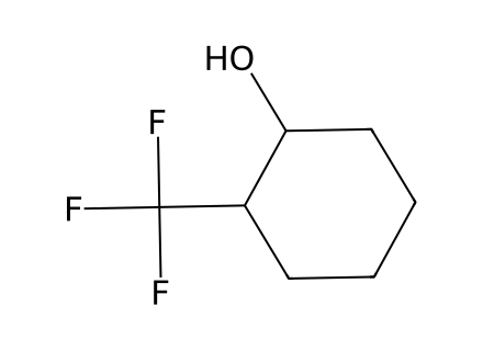 2-(Trifluoromethyl)cyclohexanol molecular structure