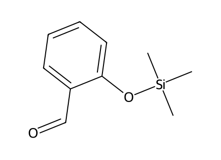 2-(Trimethylsiloxy)benzaldehyde molecular structure
