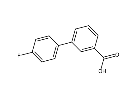 3-(4-Fluorophenyl)Benzoic Acid molecular structure